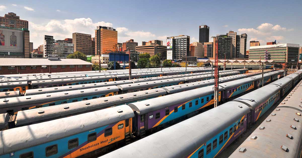 Steps of South African trademark